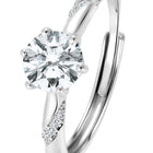 Solitaire Ring by Peora – Elegant Sparkle, Timeless Design