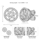 Sparkle CZ Stud Earrings by Peora – Dazzling Fashion Jewellery

