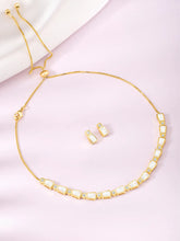 Synthetic Stones Necklace – Elegant Fashion Jewellery by Peora

