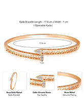 Glamour CZ Kada Bracelet by Peora – Sparkling Fashion Jewellery

