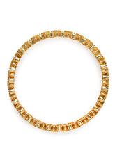 Twin Charm Bangles with Engraving in Green featuring Faux Kundan bangle set 
