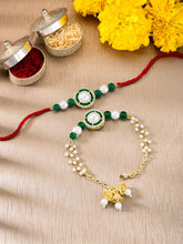 Peora Charming Rakhi Pair for Bhaiya Bhabhi
