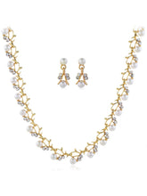 Luminous Charm CZ Short Necklace Set