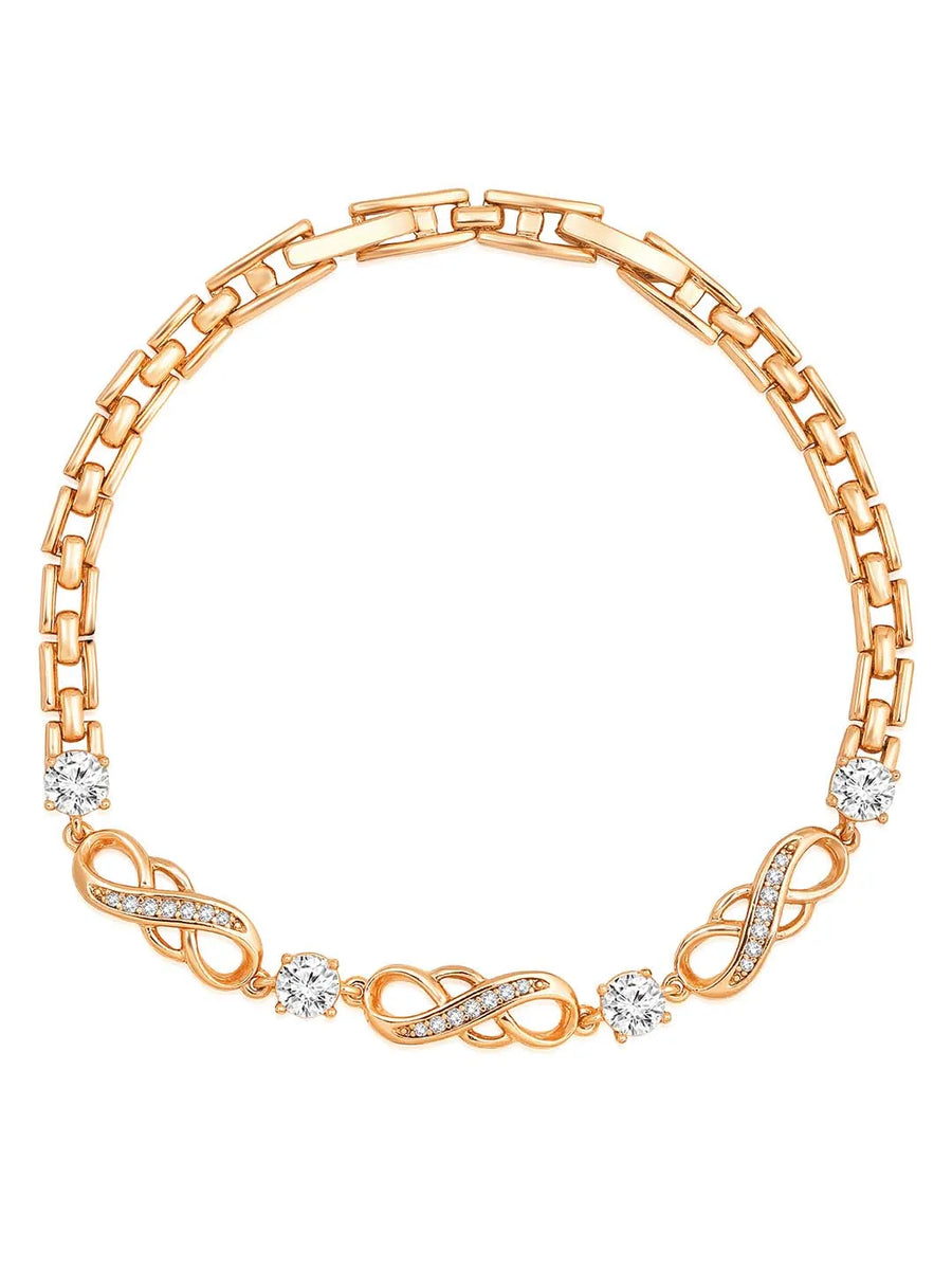 Captivating CZ Bracelet by Peora | Elegant CZ Fashion Jewellery

