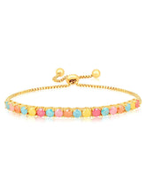 Charm CZ Bracelet – Playful Sparkling Jewellery by Peora
