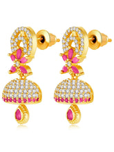 Glamorous Charm Jhumki Earrings by Peora | Elegant Indian Jewellery

