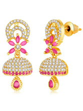 Glamorous Charm Jhumki Earrings by Peora | Elegant Indian Jewellery

