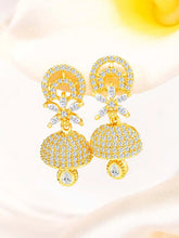 Glamorous Charm Jhumki Earrings by Peora | Elegant Indian Jewellery

