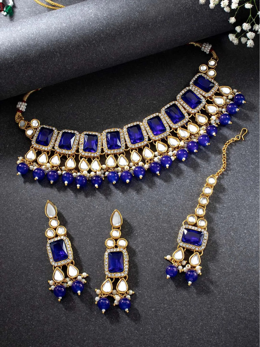 Kundan Choker Set by Peora – Traditional Elegance Redefined