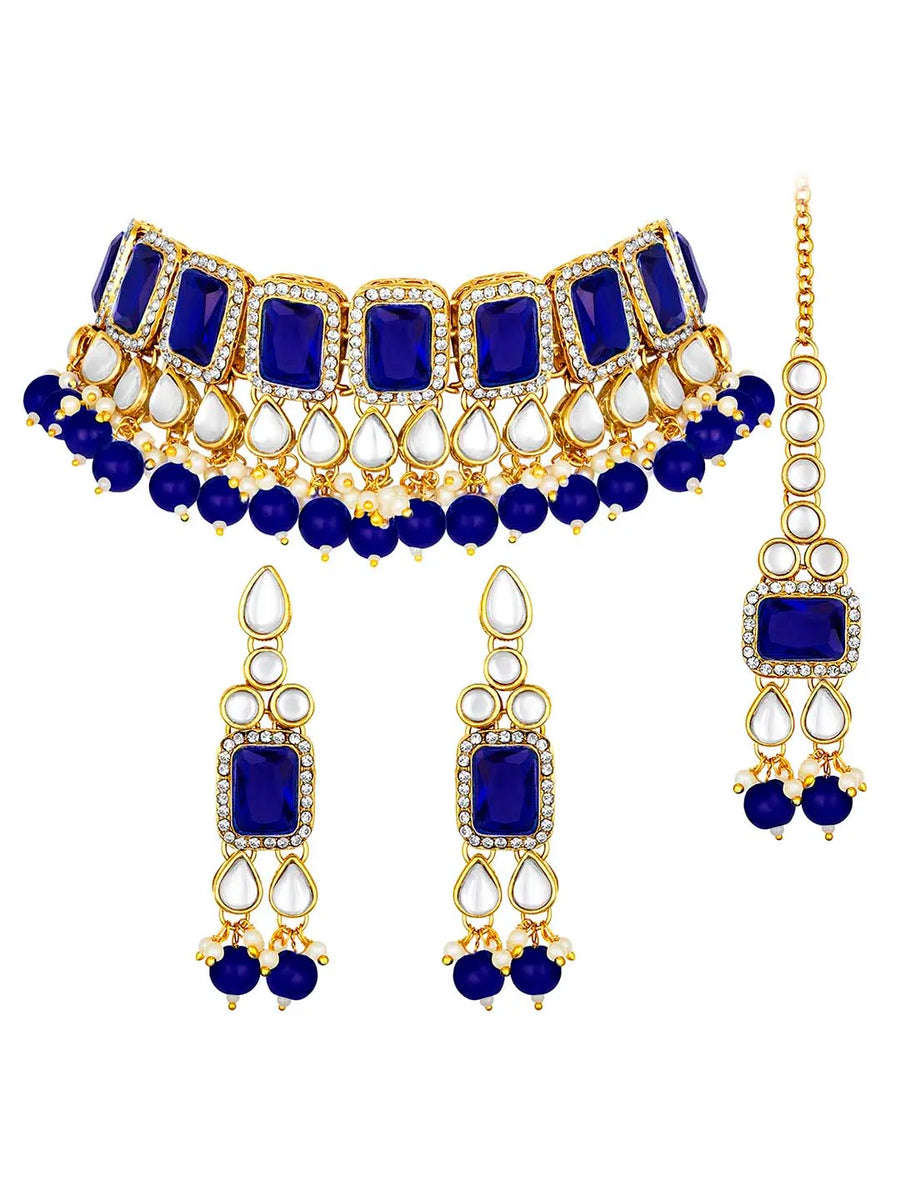 Kundan Choker Set by Peora – Traditional Elegance Redefined
