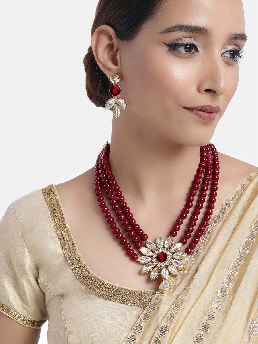 Gorgeous Necklace Set by Peora | Premium Fashion Jewellery

