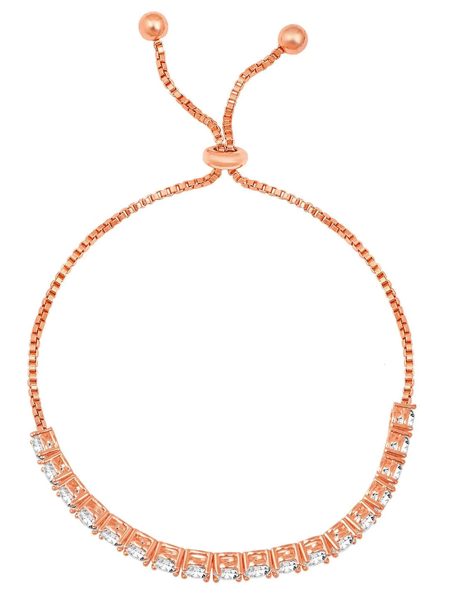 Charm CZ Bracelet – Playful Sparkling Jewellery by Peora
