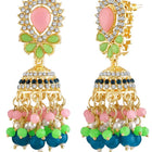 Marine Charm Jhumki Earrings – Elegant Jewellery by Peora

