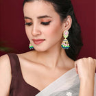 Marine Charm Jhumki Earrings – Elegant Jewellery by Peora

