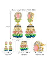 Marine Charm Jhumki Earrings – Elegant Jewellery by Peora

