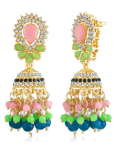 Marine Charm Jhumki Earrings – Elegant Jewellery by Peora

