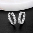 CZ Hoops Earrings by Peora – Trendy Fashion Jewellery