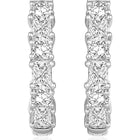 CZ Hoops Earrings by Peora – Trendy Fashion Jewellery
