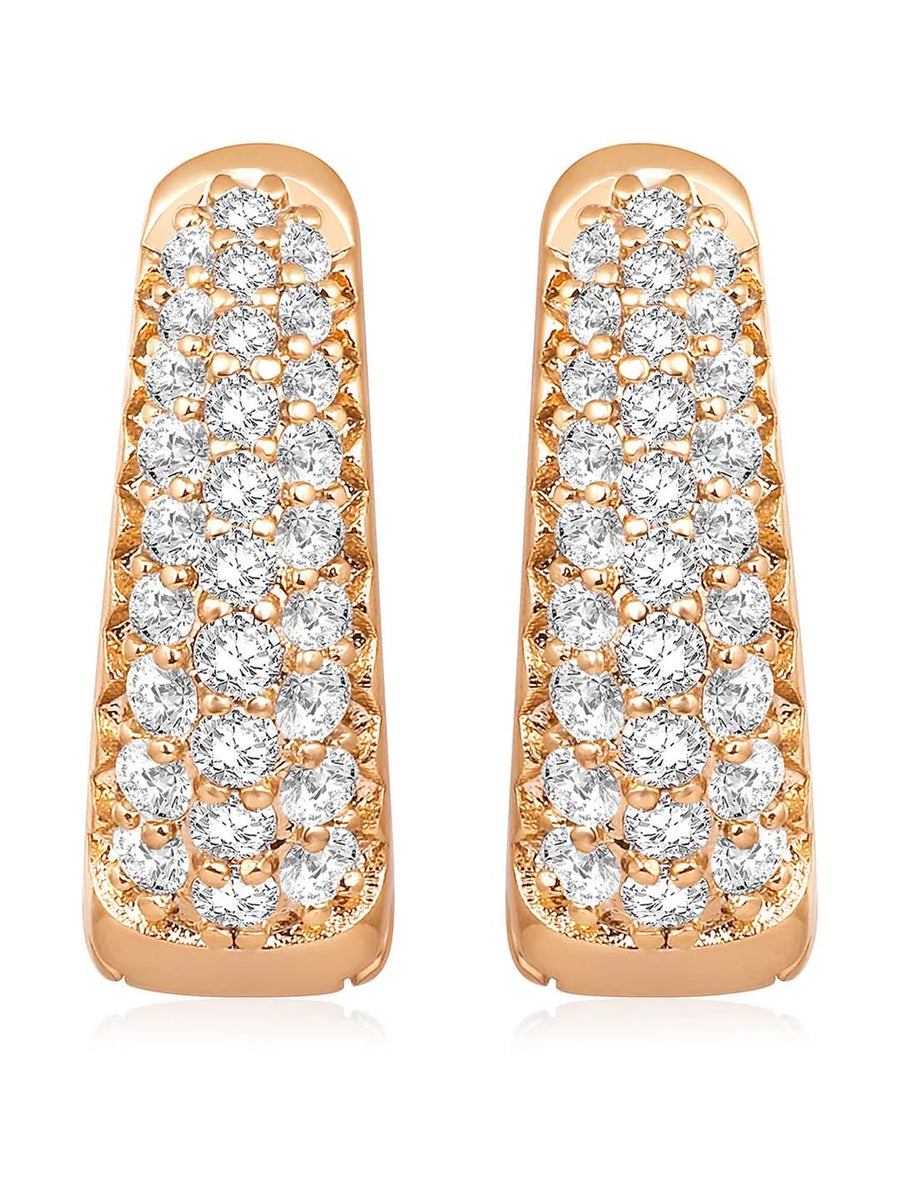 Hoops CZ Earrings by Peora – Trendy Fashion Jewellery

