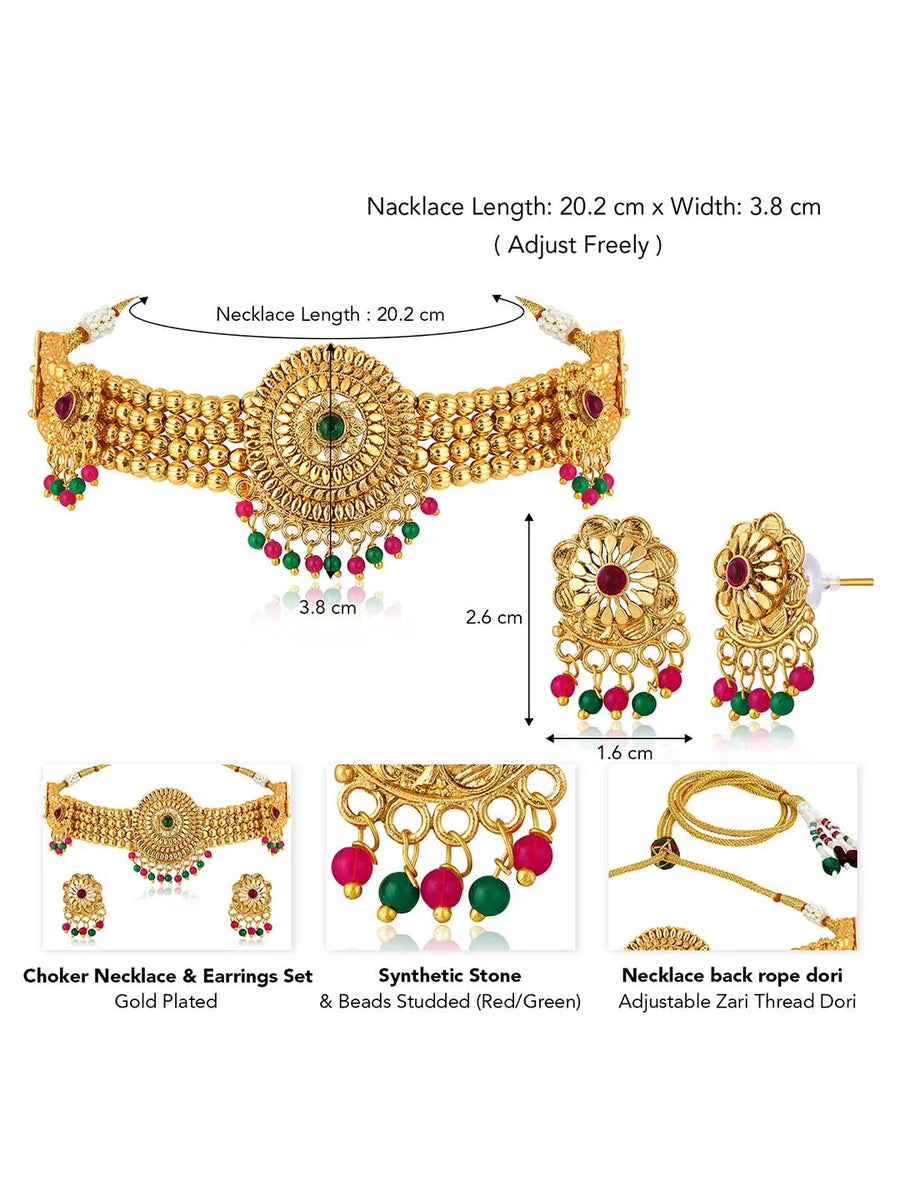 Choker Set – Elegant Bridal & Festive Jewellery Designs | Peora