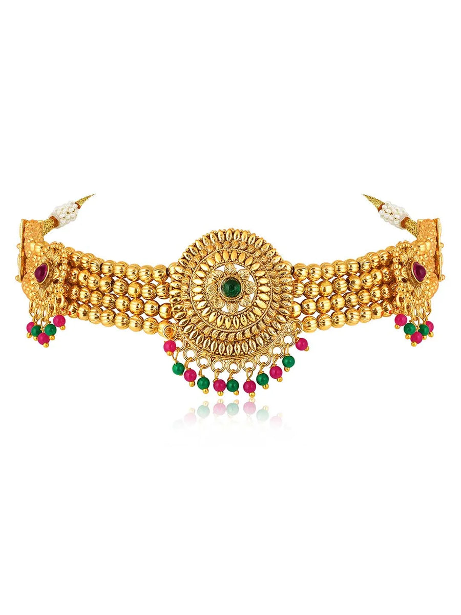 Choker Set – Elegant Bridal & Festive Jewellery Designs | Peora