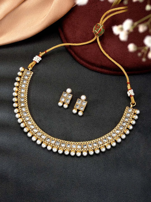 Classic Necklace Set by Peora | Timeless Fashion Jewellery for Women

