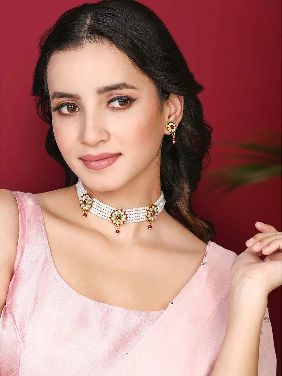 Choker Set – Stylish & Handcrafted Jewellery for Women | Peora