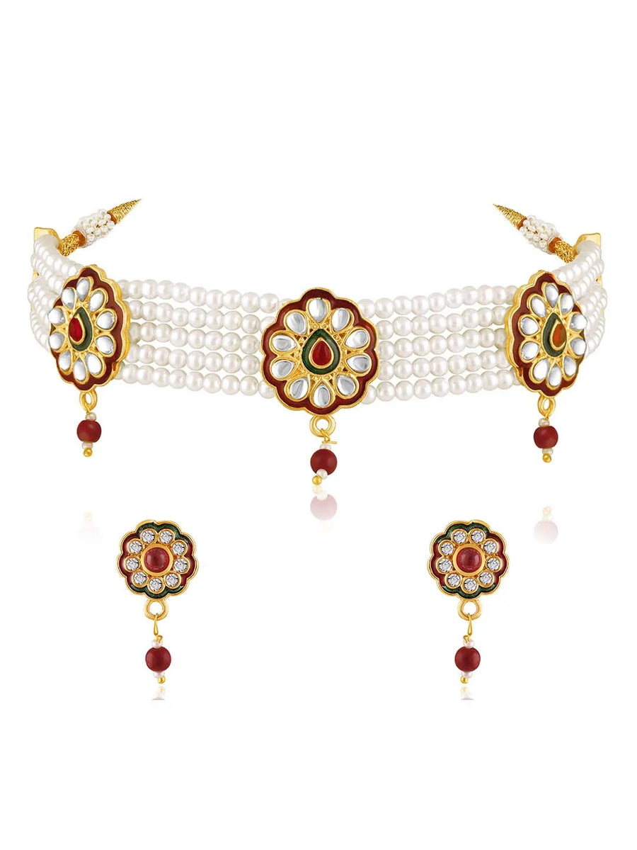 Choker Set – Stylish & Handcrafted Jewellery for Women | Peora