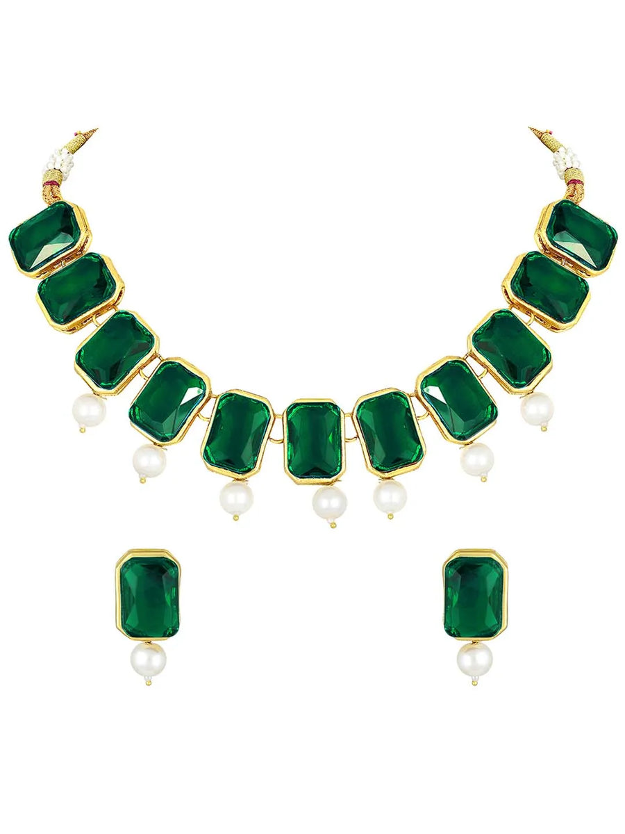 Crystal Pearl Set – Elegant Fashion Jewellery by Peora

