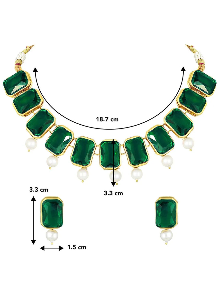 Crystal Pearl Set – Elegant Fashion Jewellery by Peora

