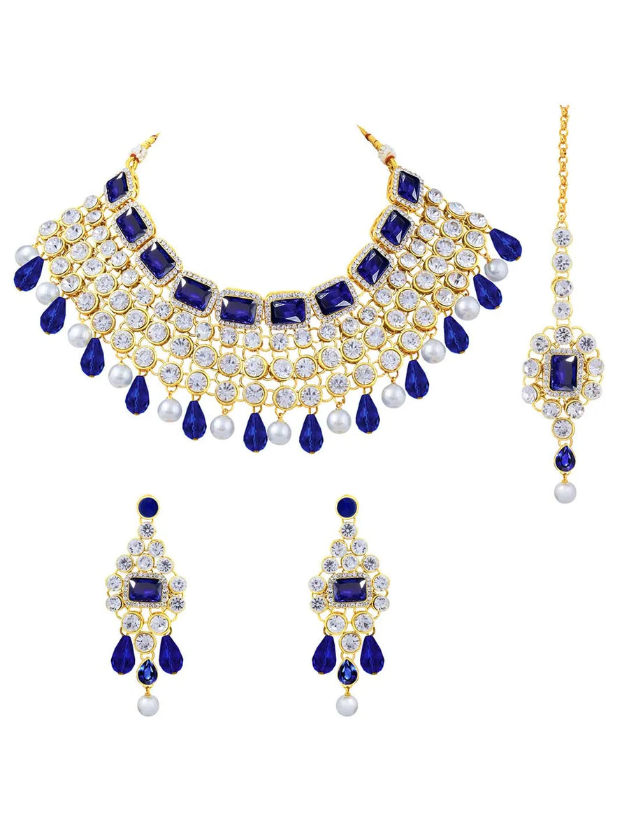 Crystal Choker Set Online | Sparkling & Elegant Designs – Peora