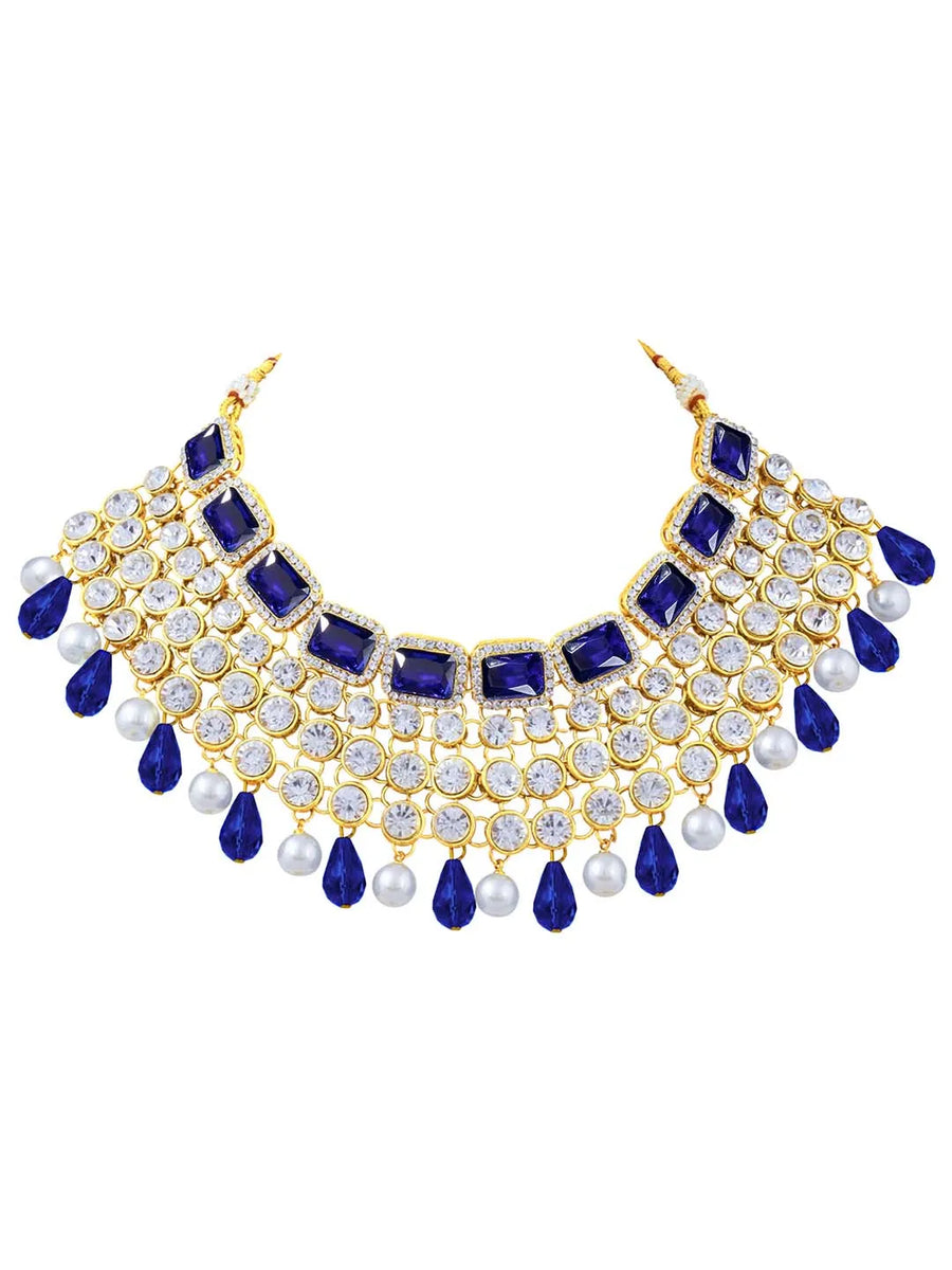 Crystal Choker Set Online | Sparkling & Elegant Designs – Peora