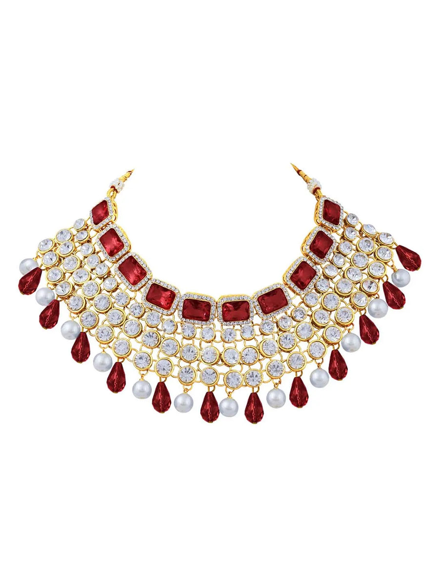 Crystal Choker Set Online | Sparkling & Elegant Designs – Peora