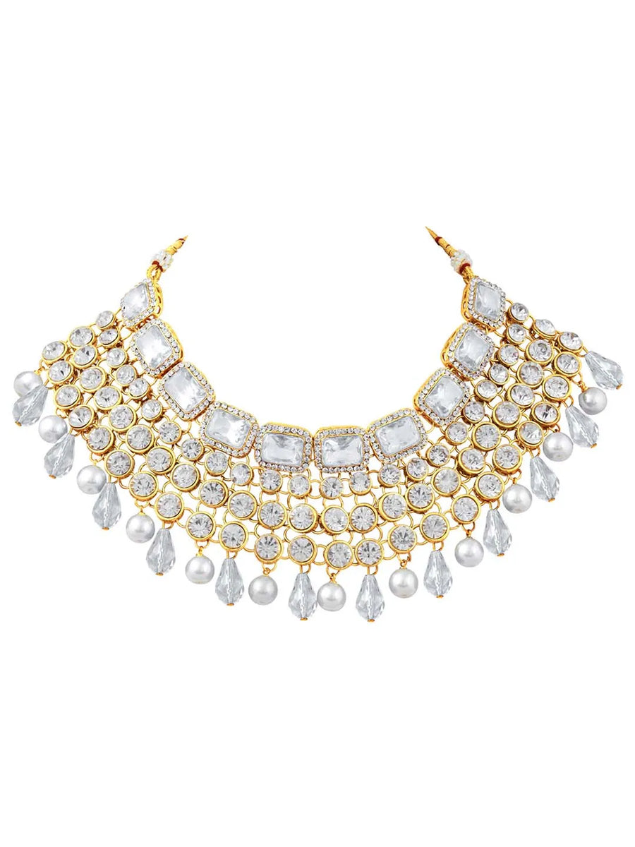 Crystal Choker Set Online | Sparkling & Elegant Designs – Peora