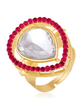 Glow Statement Ring | Radiant & Bold Design by Peora