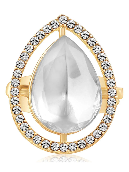 Glow Statement Ring | Radiant & Bold Design by Peora