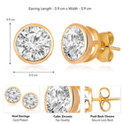 Stud Earrings – Elegant Everyday Jewellery for Women | Peora