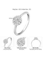 CZ Ring – Sparkling Cubic Zirconia Jewellery for Women | Peora