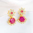 CZ Drop Earrings | Peora Elegant Drop Jewellery


