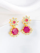 CZ Drop Earrings | Peora Elegant Drop Jewellery

