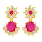 CZ Drop Earrings | Peora Elegant Drop Jewellery

