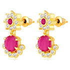 CZ Drop Earrings | Peora Elegant Drop Jewellery

