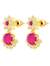 CZ Drop Earrings | Peora Elegant Drop Jewellery

