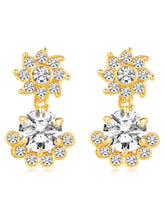 CZ Drop Earrings | Peora Elegant Drop Jewellery


