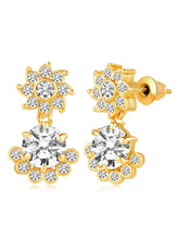 CZ Drop Earrings | Peora Elegant Drop Jewellery

