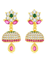 Sparkle CZ Jhumki Earrings | Peora's Latest Jewellery Collection

