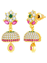 Sparkle CZ Jhumki Earrings | Peora's Latest Jewellery Collection

