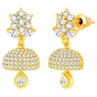 Sparkle CZ Jhumki Earrings | Peora's Latest Jewellery Collection

