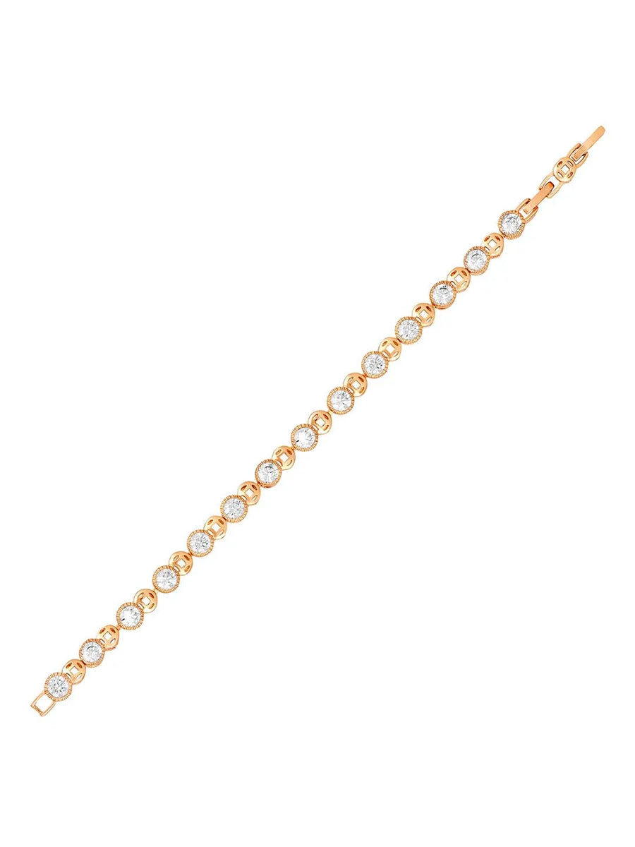 Twinkling CZ Bracelet by Peora | Dazzling Cubic Zirconia Fashion Jewellery

