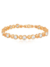 Twinkling CZ Bracelet by Peora | Dazzling Cubic Zirconia Fashion Jewellery

